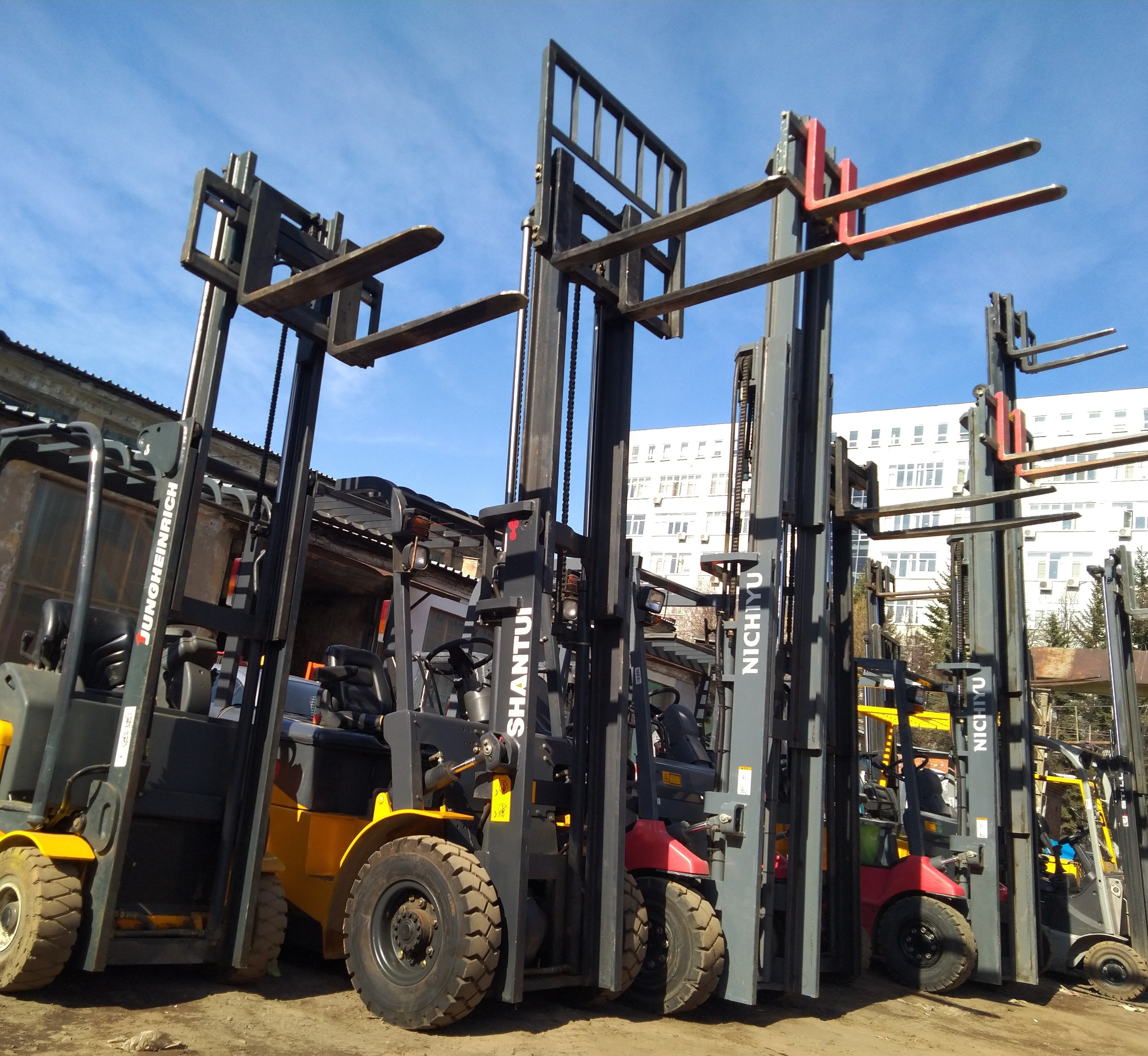 б/у погрузчики