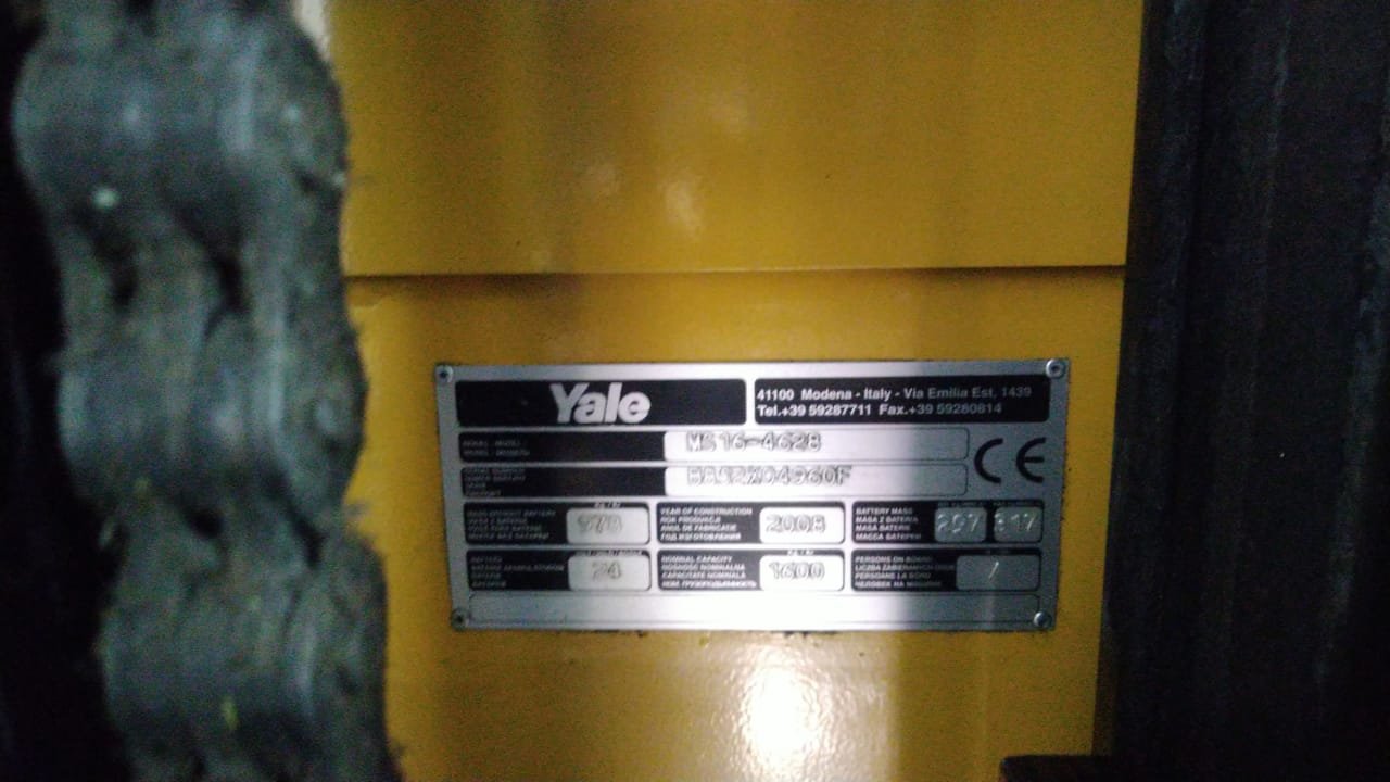 Штабелер бу Yale