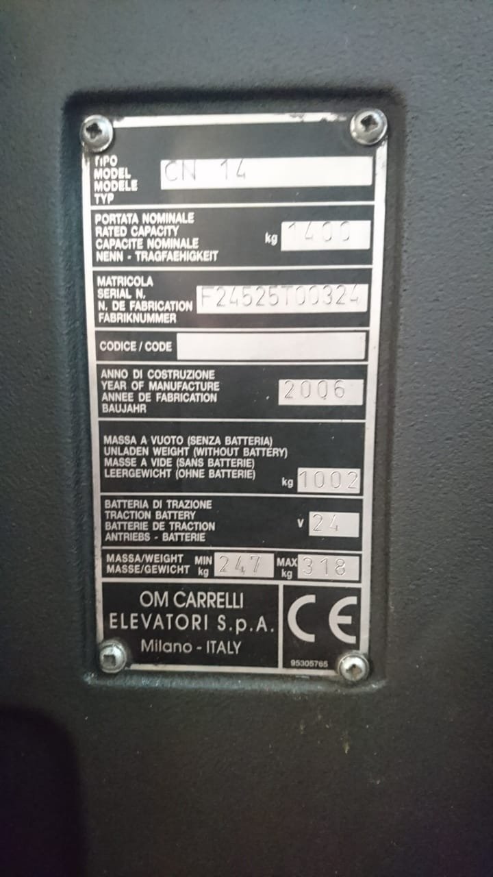 Штабелер бу ОМ