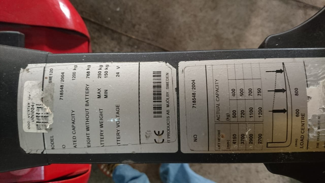 Штабелер ручной купить бу