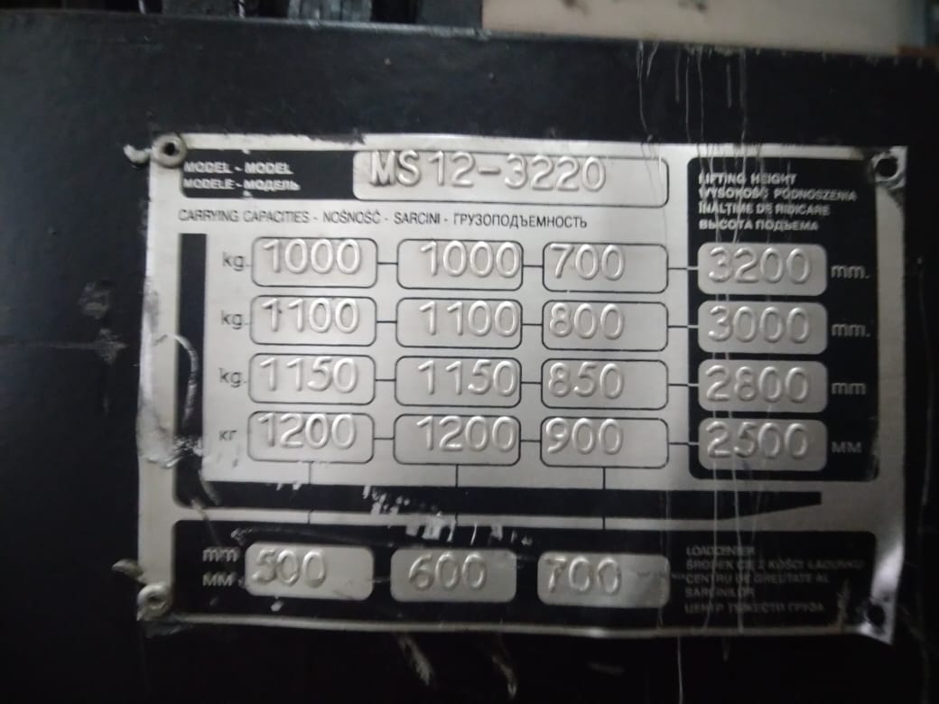 Штабелер бу Москва